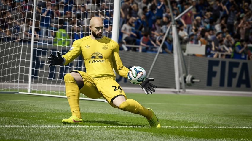 FIFA 15 dá uma nova vida aos goleiros com movimentos muito reais.