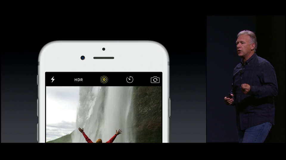 iPhone 6s com recurso Live Photos.