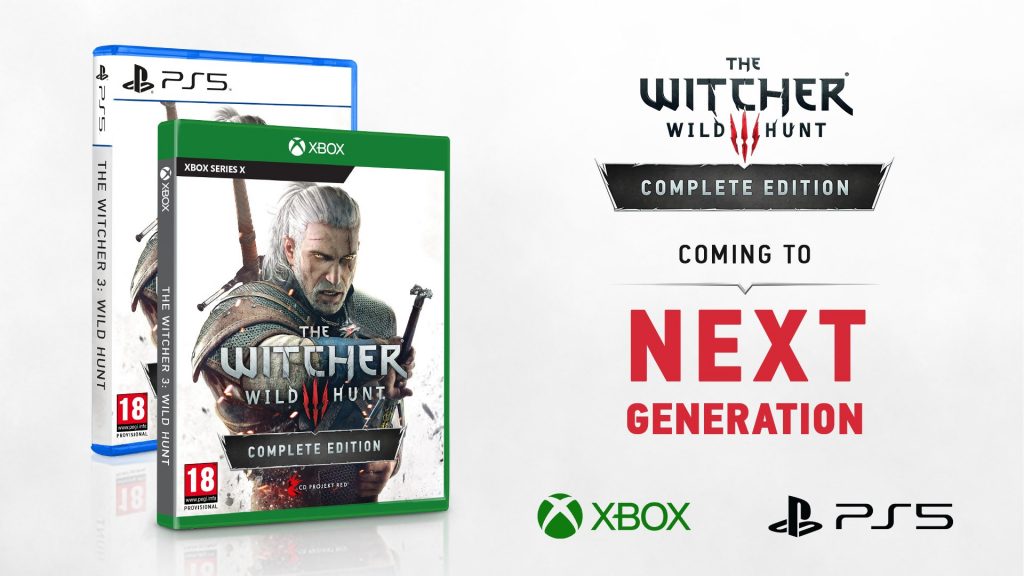 The Witcher 3 para PS5 e Xbox Series X