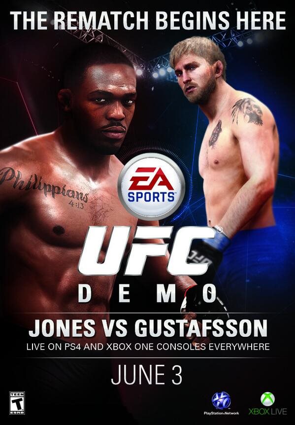 EA Sports UFC terá demo disponível para download em 3 de junho.