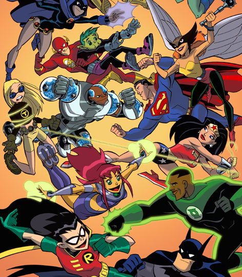 Fala Animal!: Elenco e imagem de Justice League vs. Teen Titans