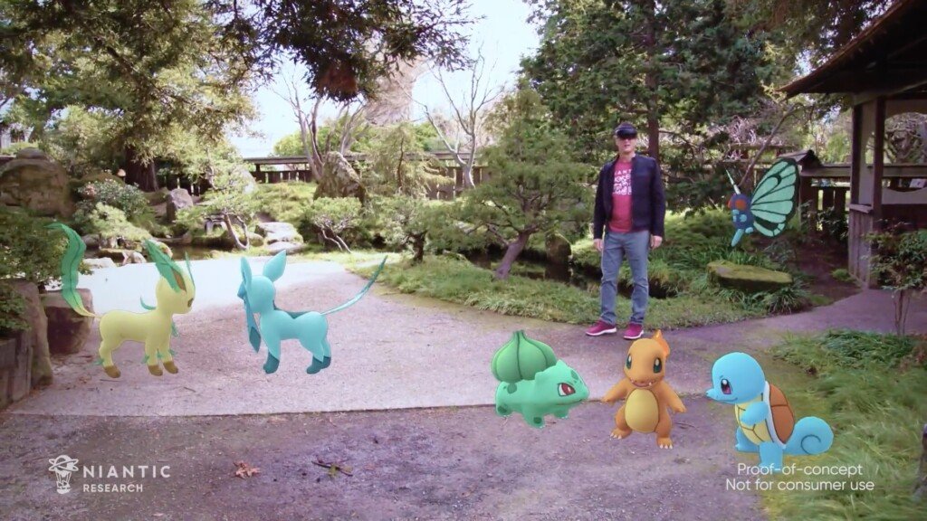 Pokémon GO no Hololens